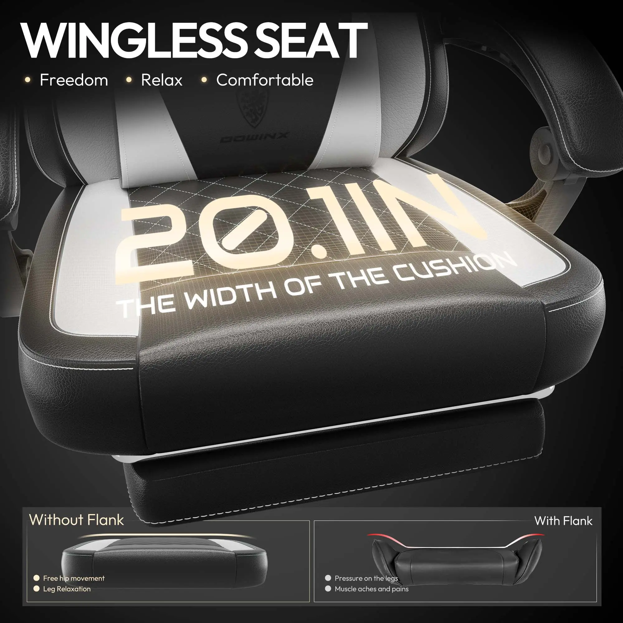 Dowinx Classic Series LS-6650A (Black-White) - Image 3