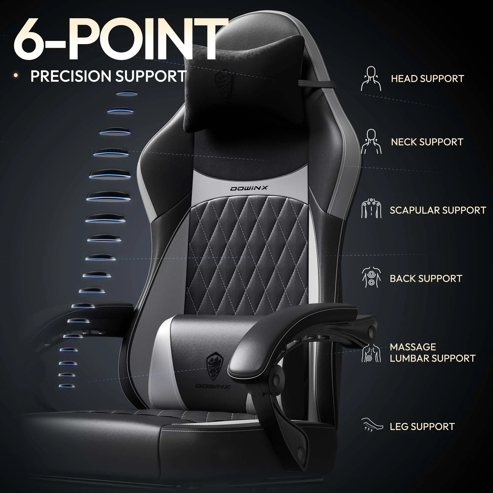 Dowinx Classic Series LS-6650A (Grey) - Image 4