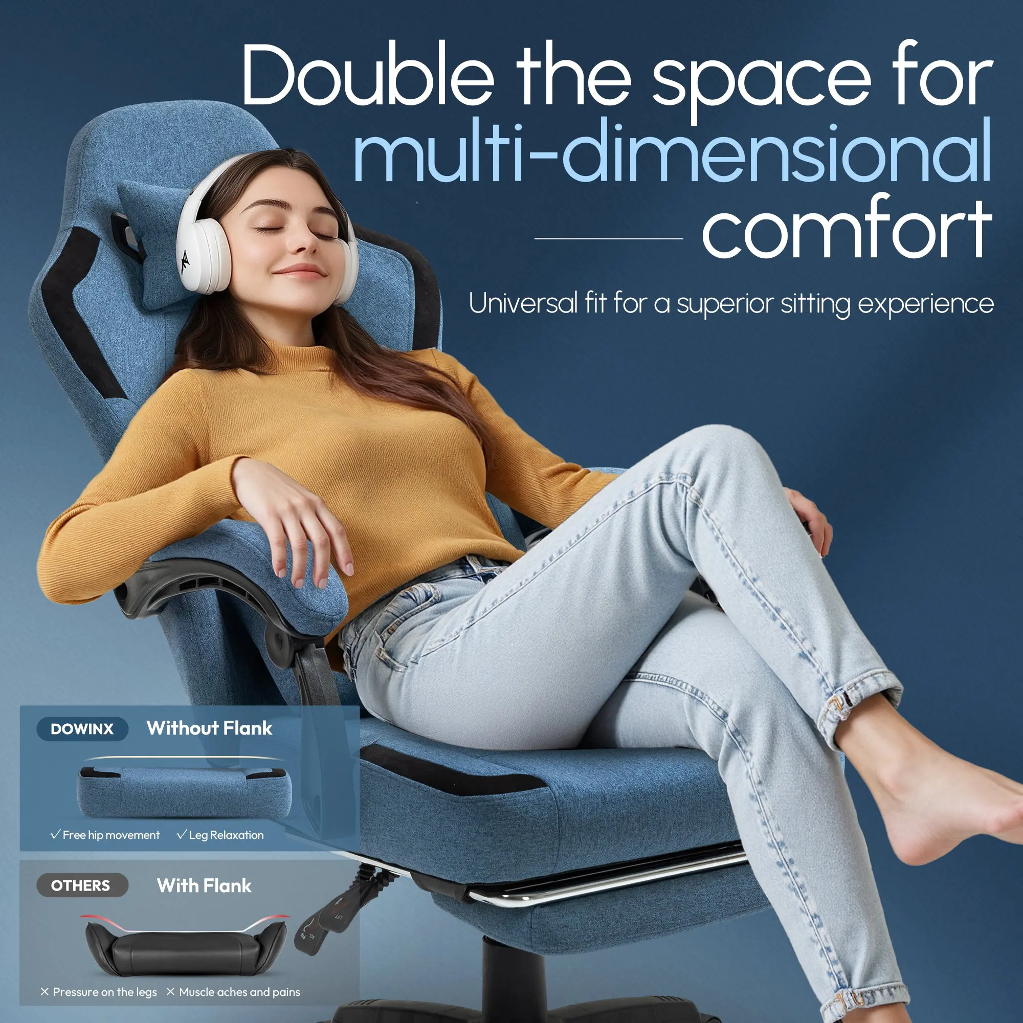 Dowinx Classic Series LS-6657K Blue - Image 3