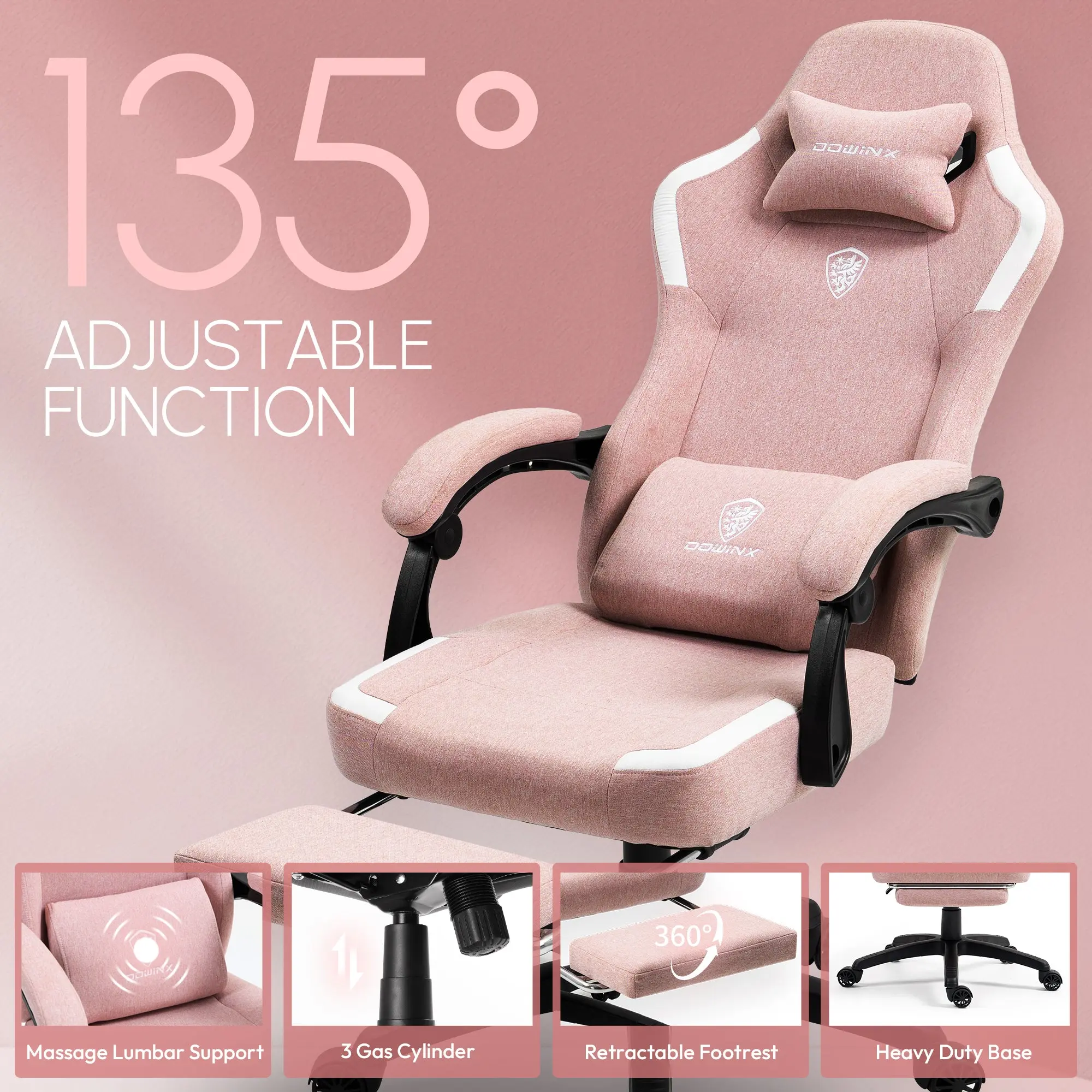 Dowinx Classic Series LS-6657K Pink - Image 4