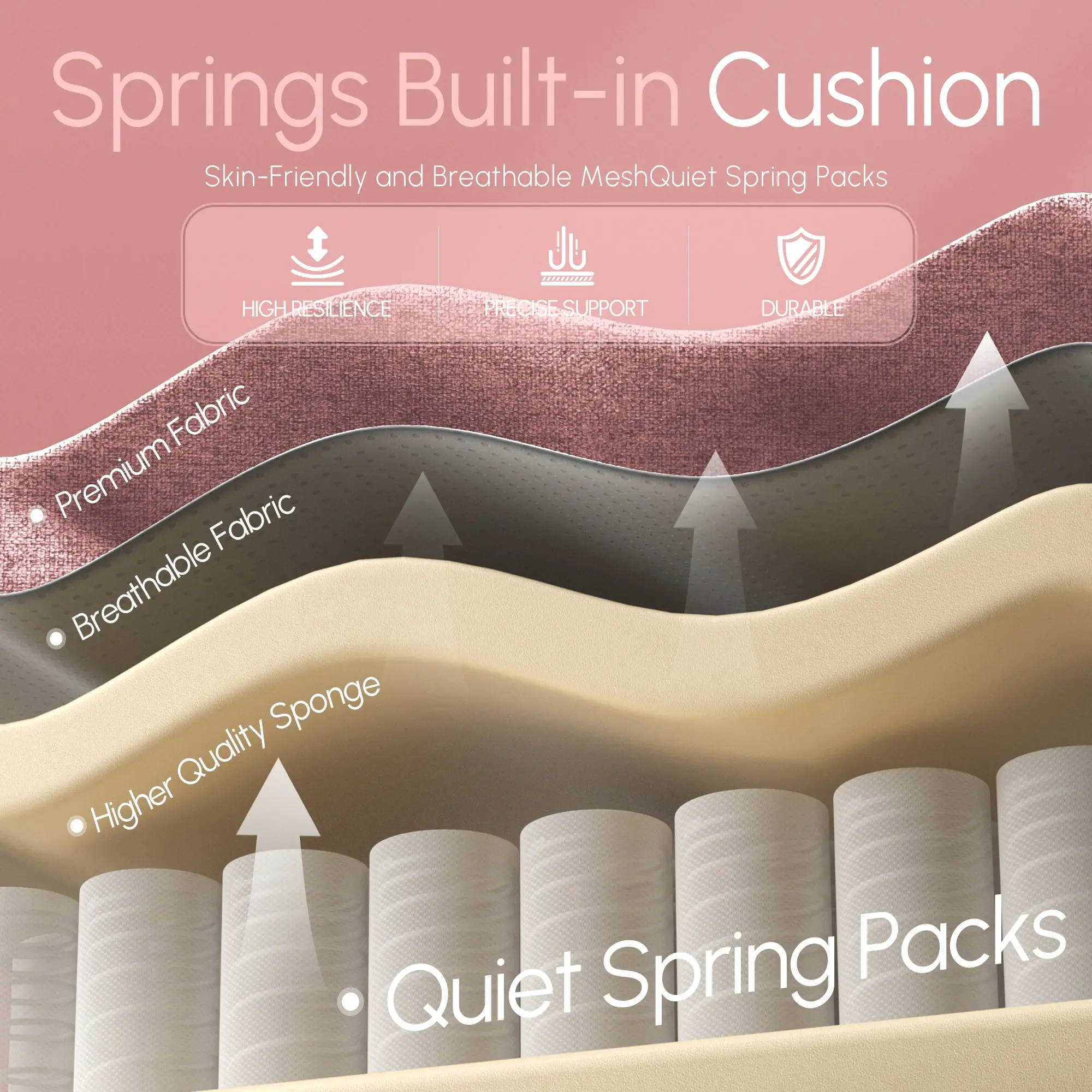 Dowinx Classic Series LS-6657K Pink - Image 6