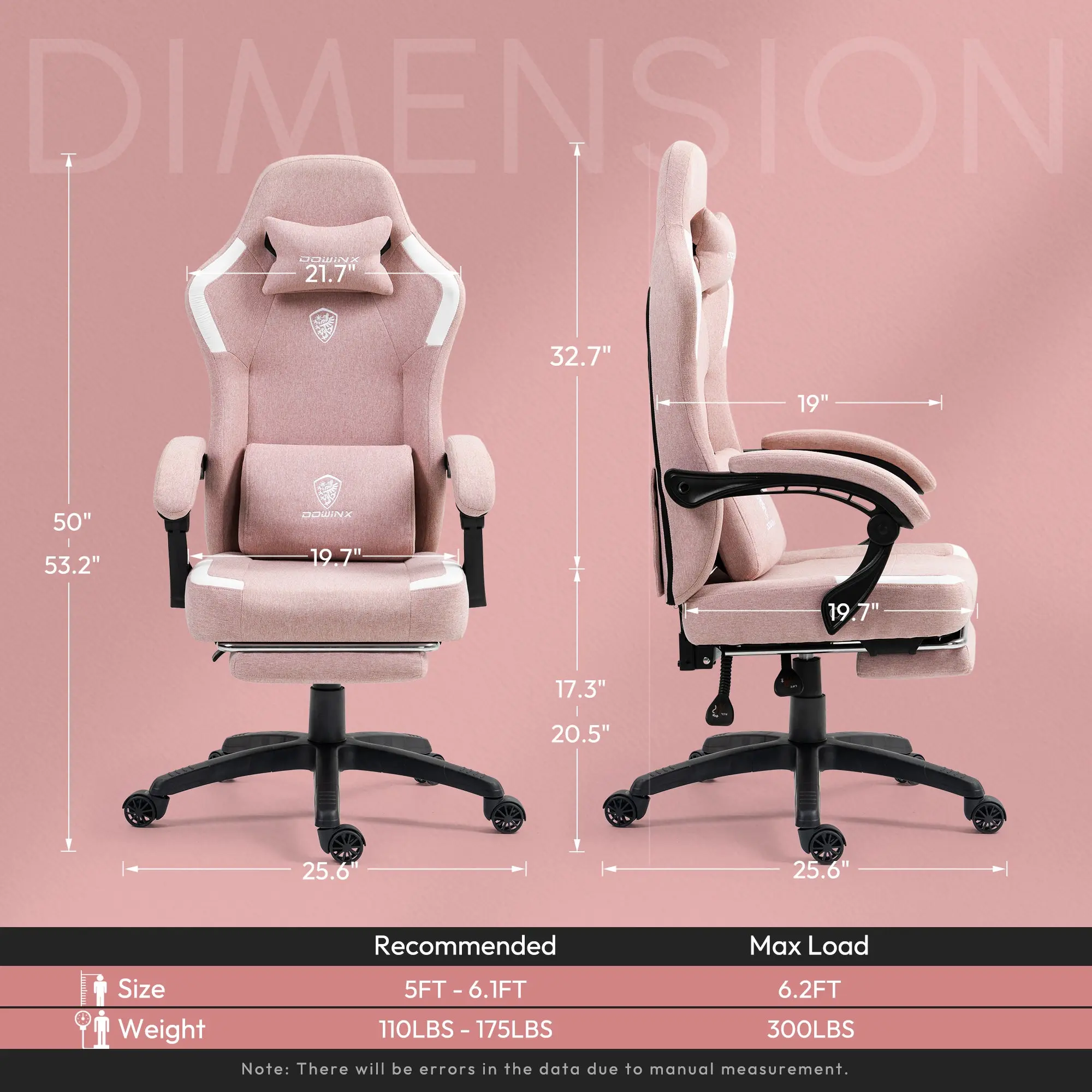 Dowinx Classic Series LS-6657K Pink - Image 7