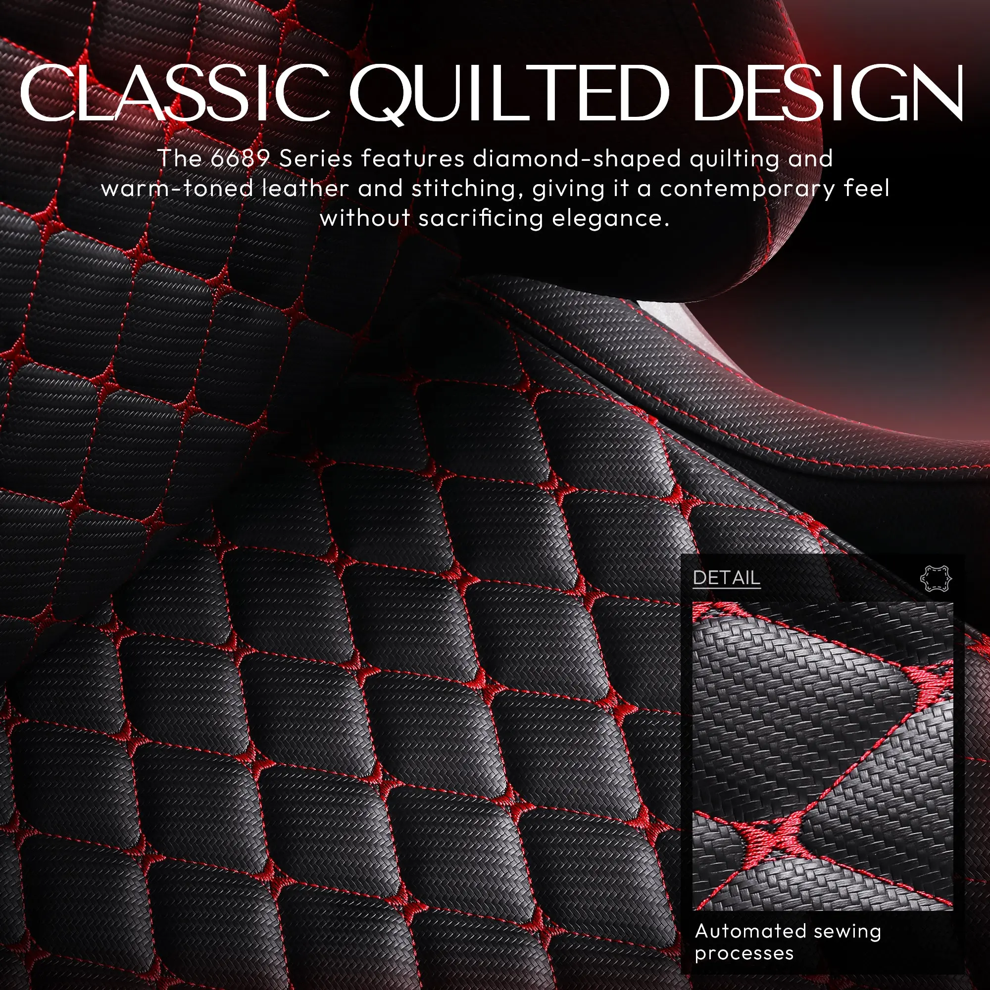 Dowinx Classic Leather LS6689 Black - Image 6