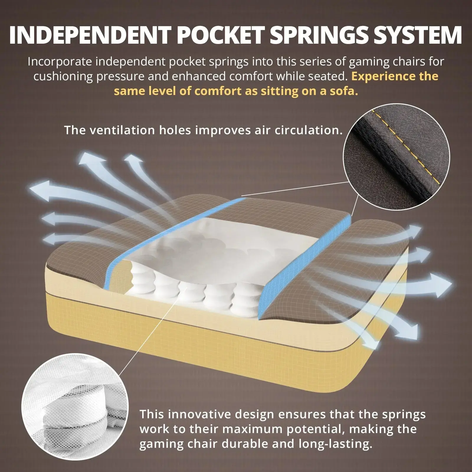 Dowinx Classic Leather 6657A  Brown - Image 5