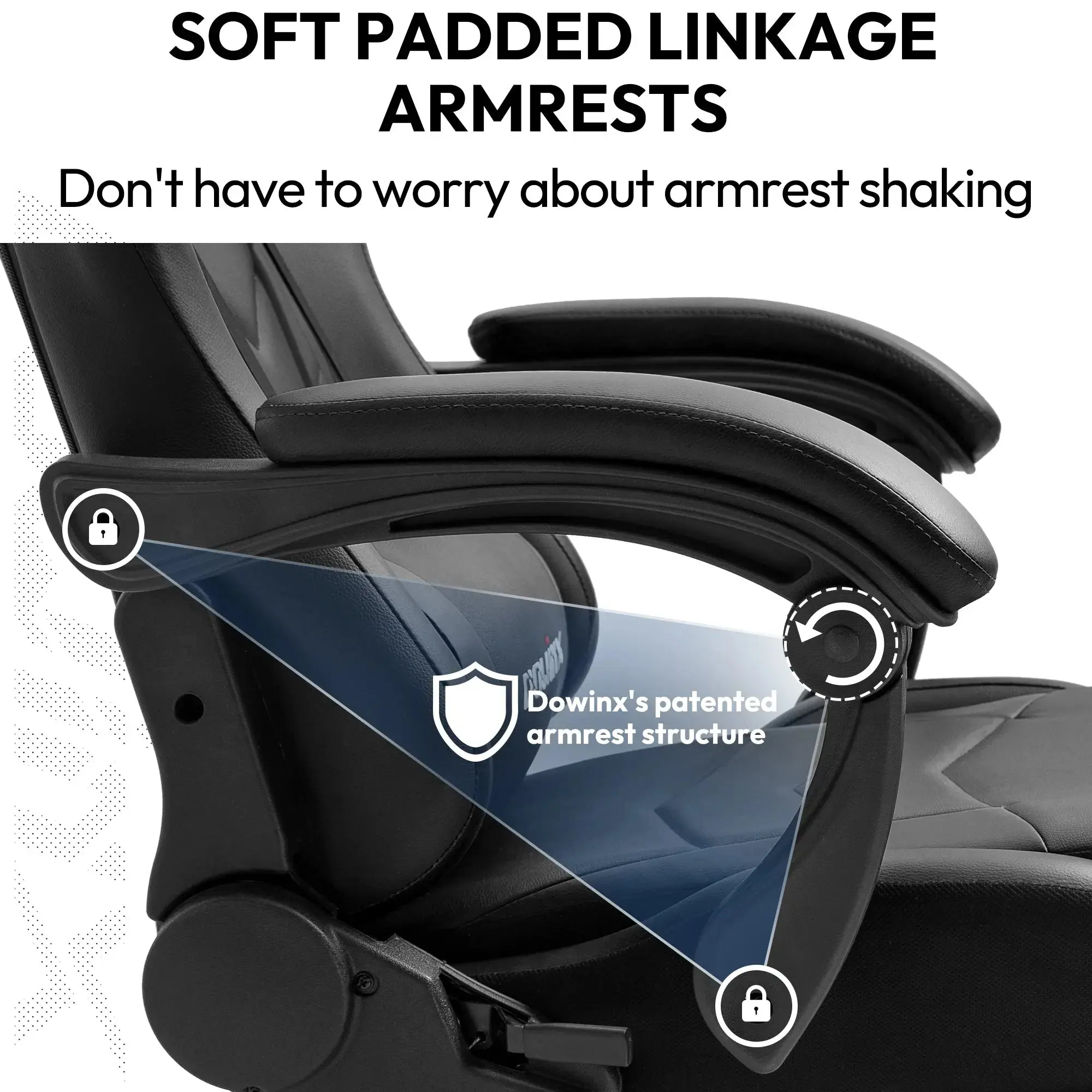 Dowinx Classic Leather LS6688 Black - Image 3