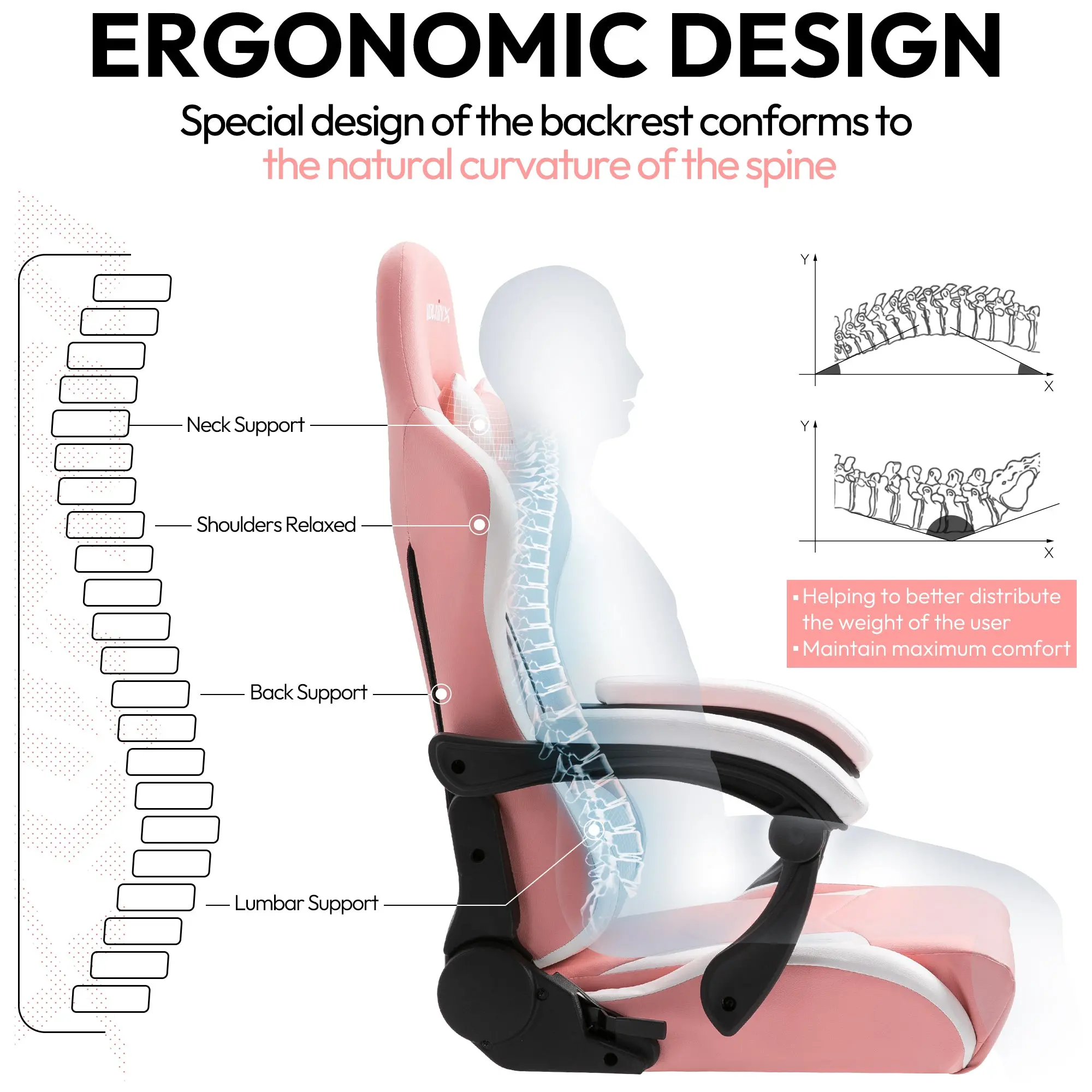 Dowinx Classic Leather LS6688 Pink - Image 4