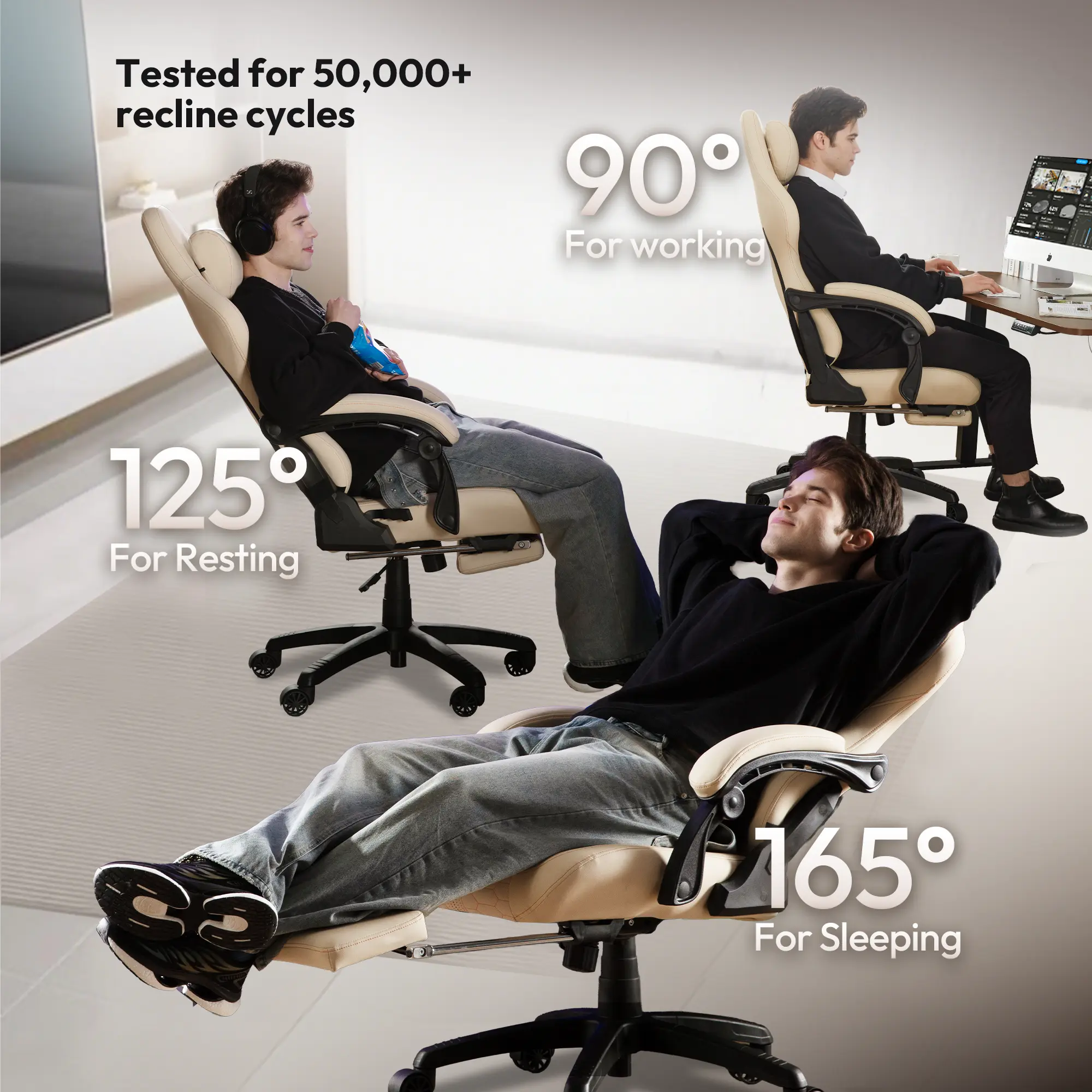 Dowinx Luxury Series LS-66D89D Beige - Image 4