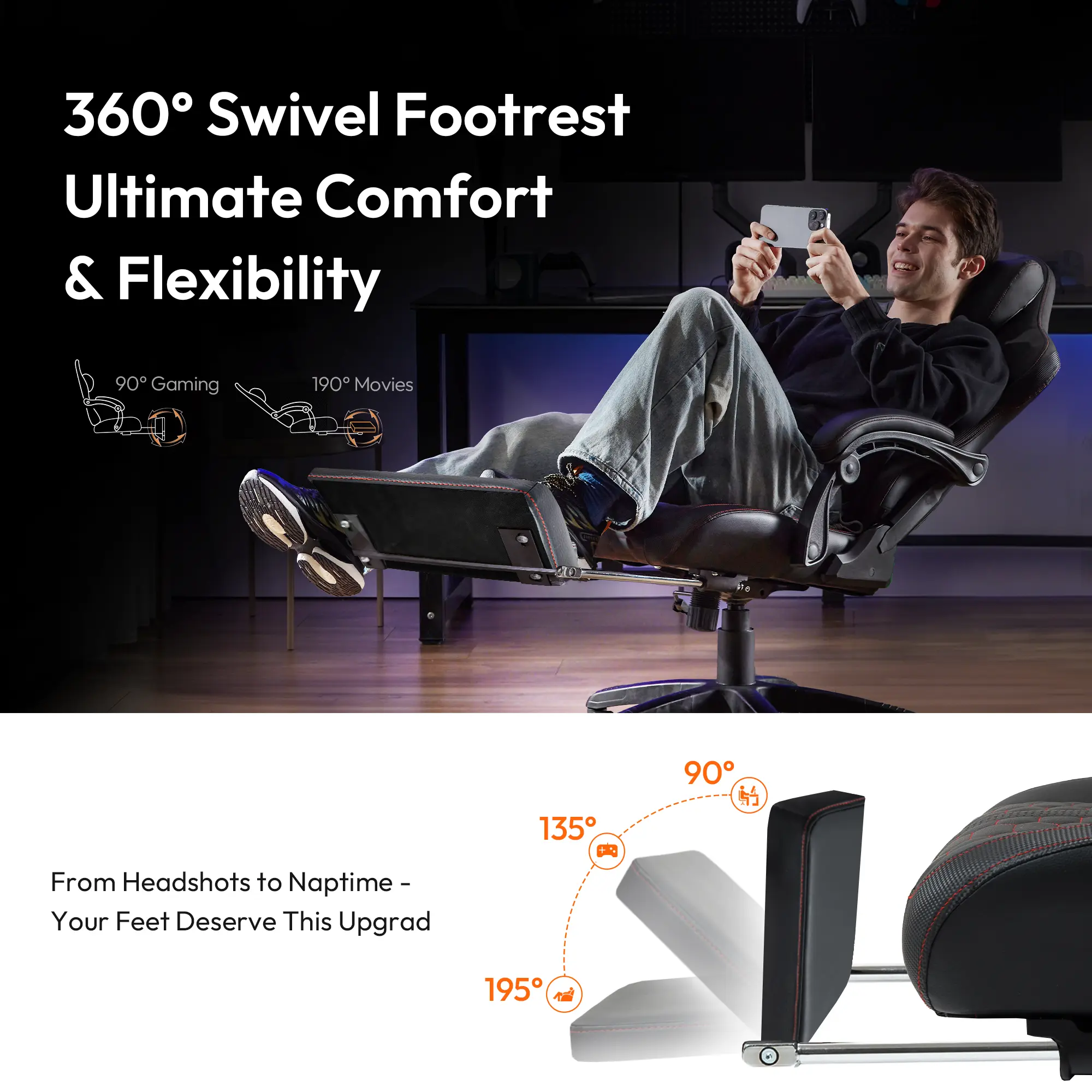 Dowinx Luxury Series LS-66D89D Black - Image 6