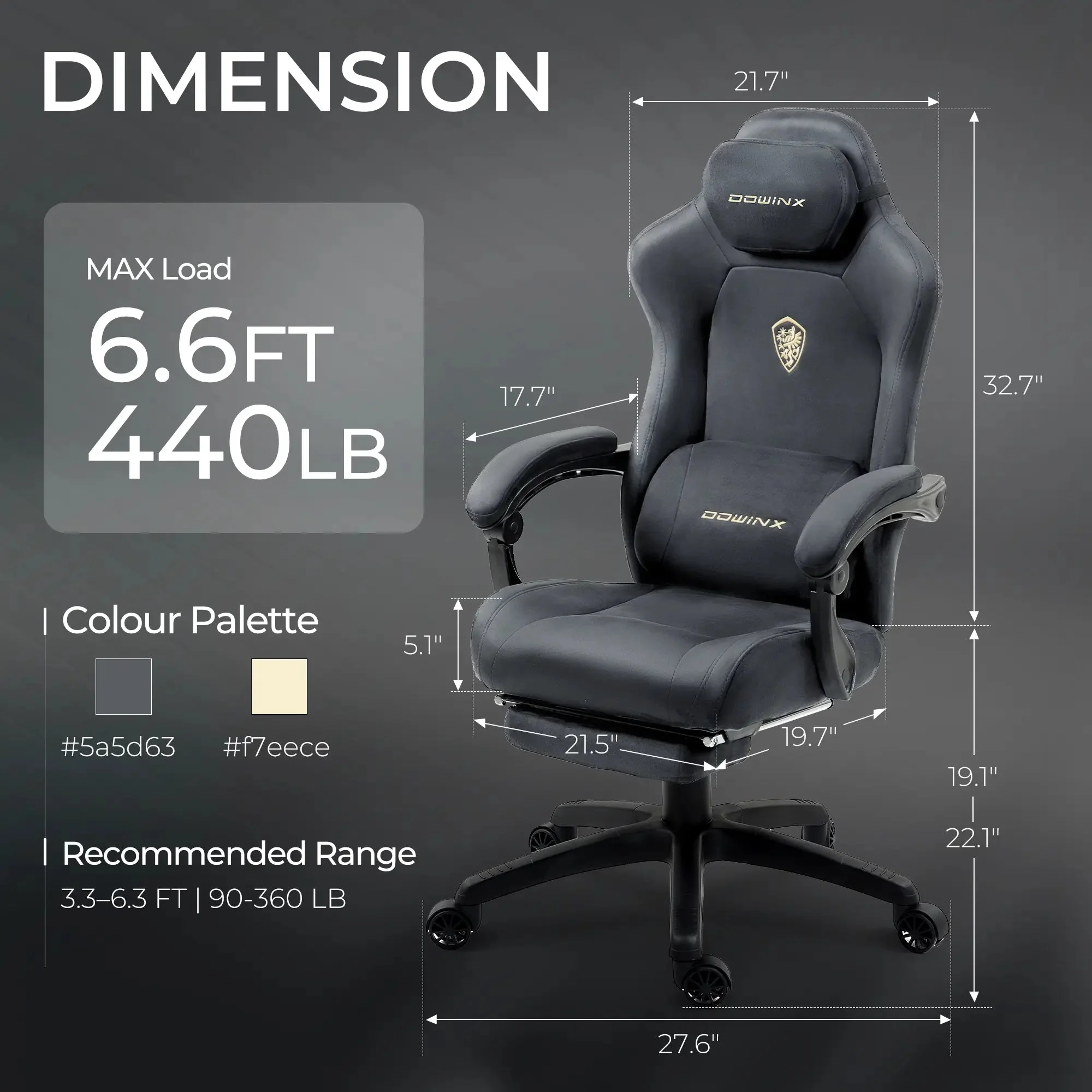 Dowinx Luxury Series Suede LS-66D68E Grey - Image 9