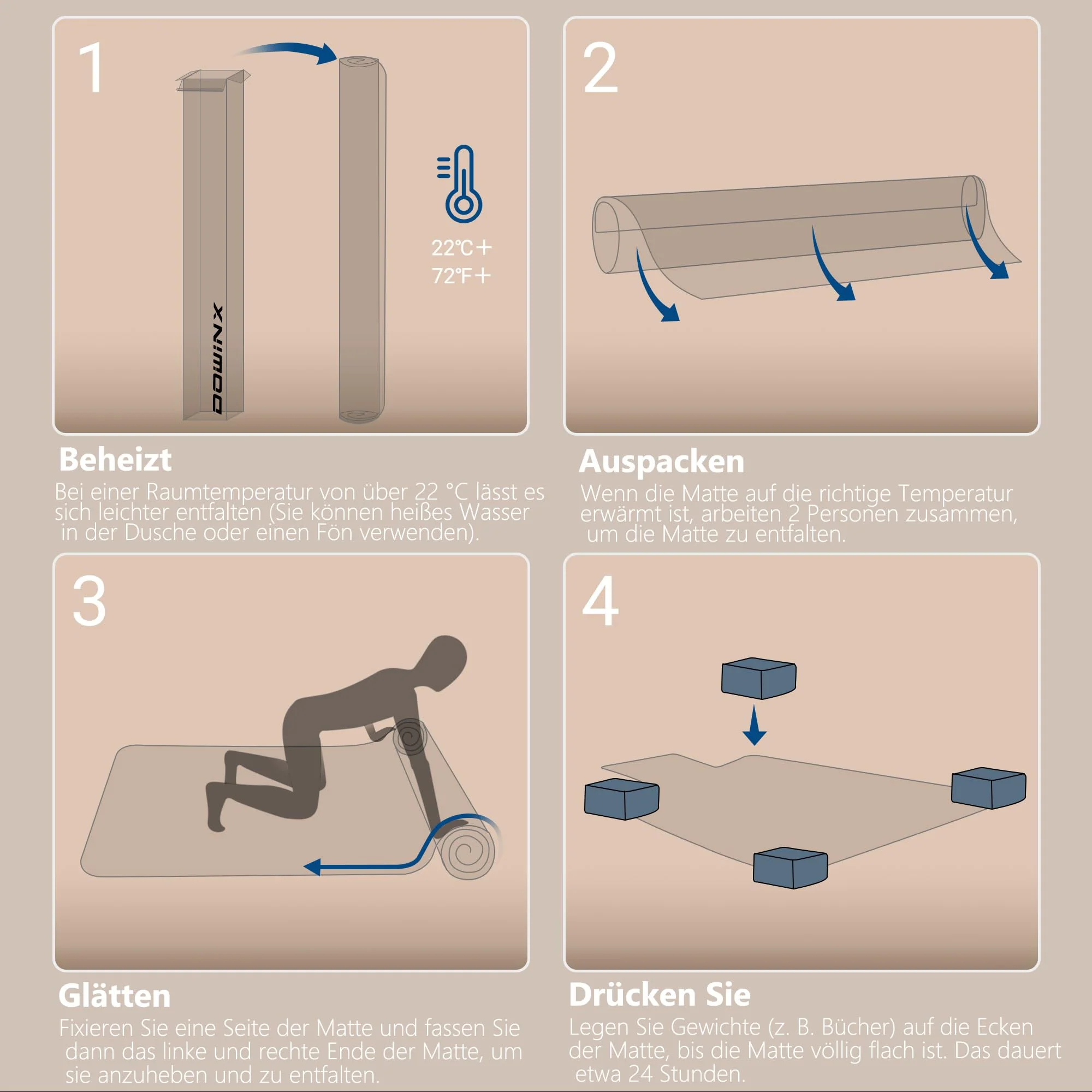 Dowinx Office Chair Mat DDBB02 (90 x 120 cm) - Image 6