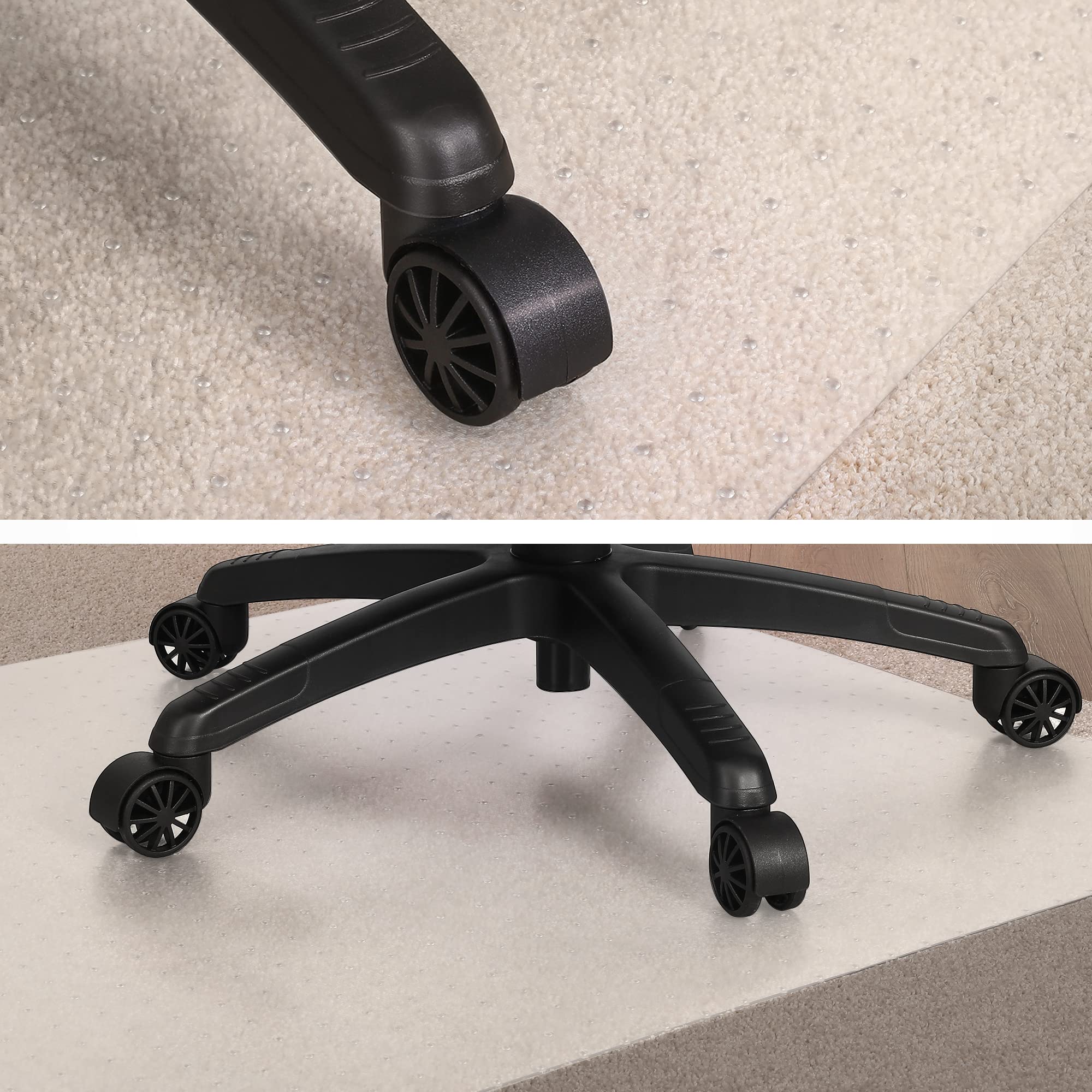 Dowinx Office Chair Mat with Spikes DDBB03 (90 x 120 cm) - Image 5