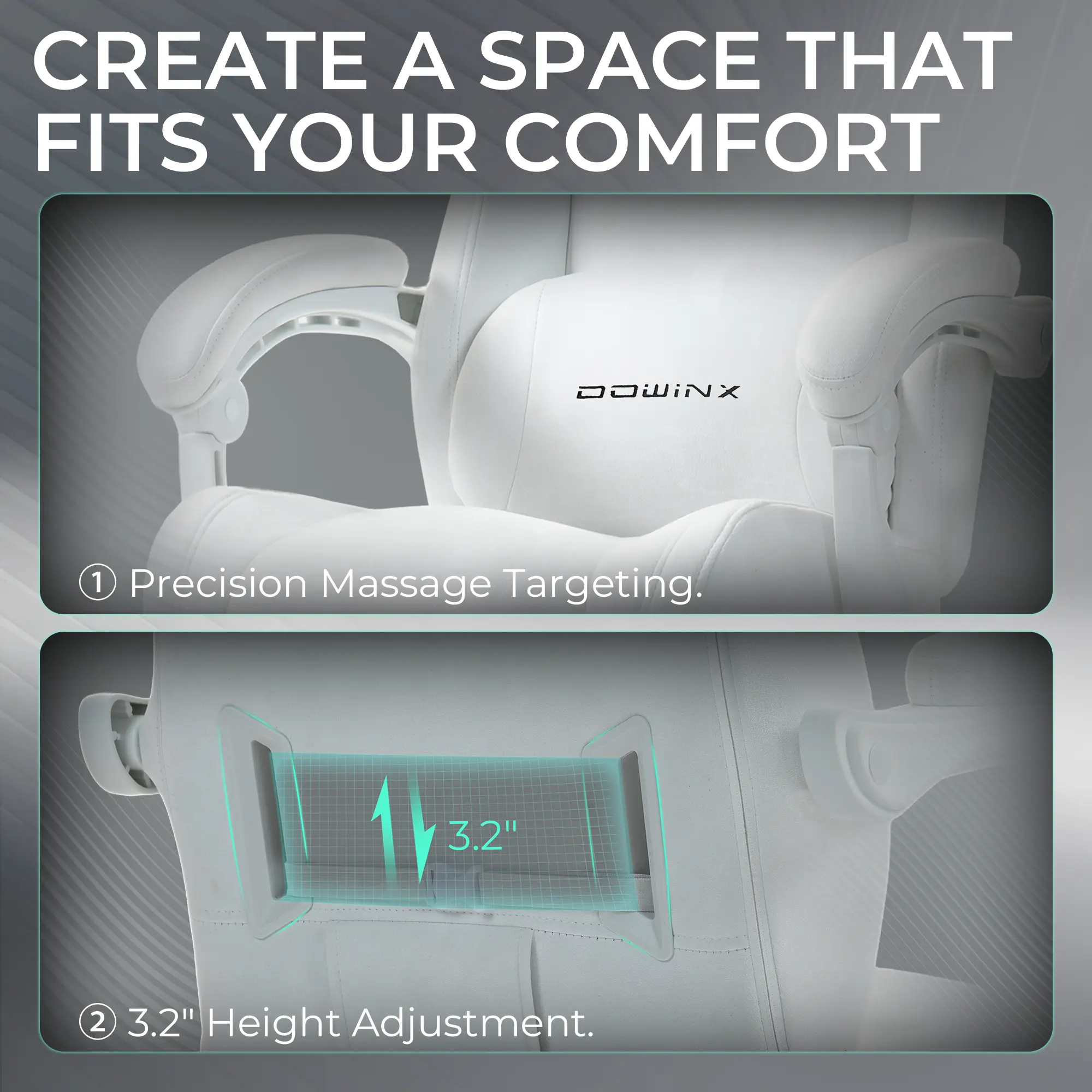 Dowinx Luxury Series Suede LS-66D68E White - Image 7